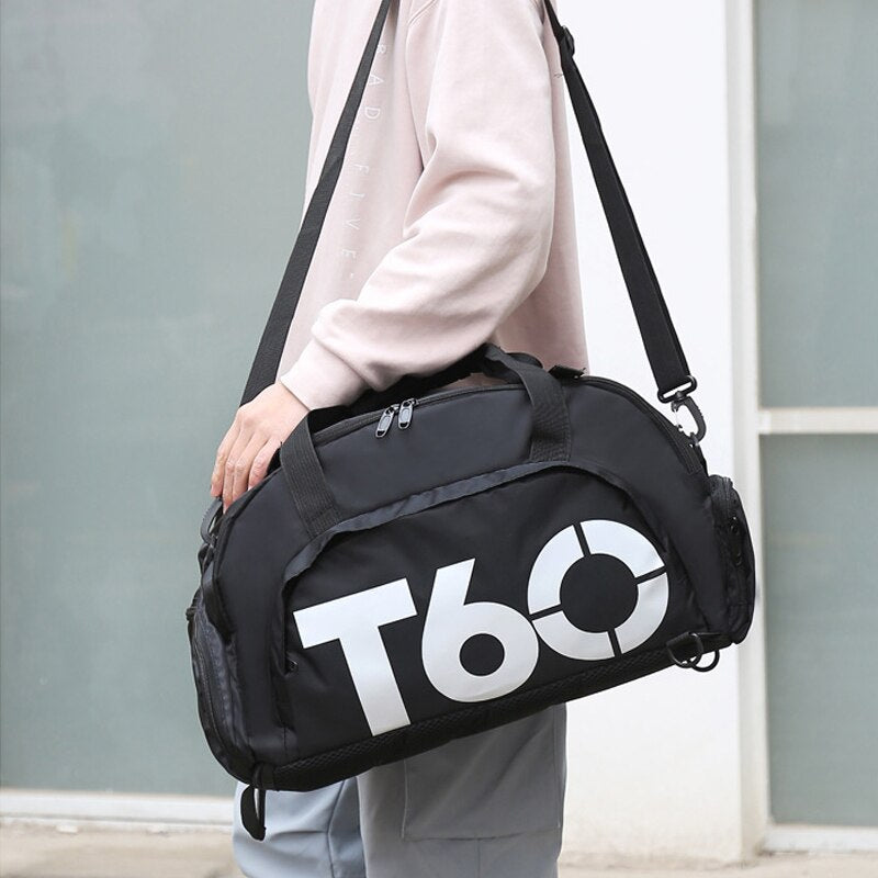 Saco de esportes impermeável para homens e mulheres,  de ginástica portátil Fitness ao ar livre Esportes de ioga ultraleves Mochila de viagem grande