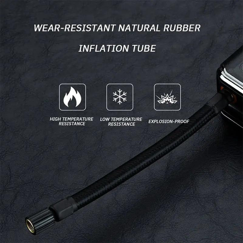 Bomba inflável portátil portátil de carregamento sem fio display digital carro motocicleta pneu multifuncioal bomba combinação .