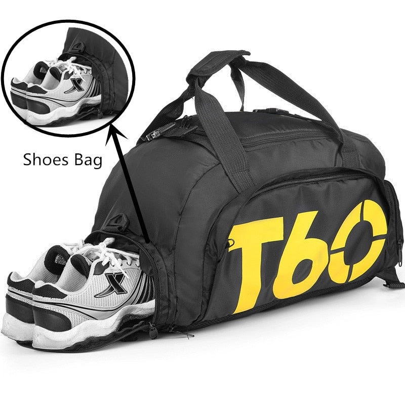 Saco de esportes impermeável para homens e mulheres,  de ginástica portátil Fitness ao ar livre Esportes de ioga ultraleves Mochila de viagem grande