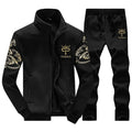 Calça Masculina e Jaqueta Masculina de Lã - Conjunto Completo.
