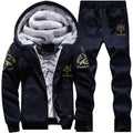 Calça Masculina e Jaqueta Masculina de Lã - Conjunto Completo.