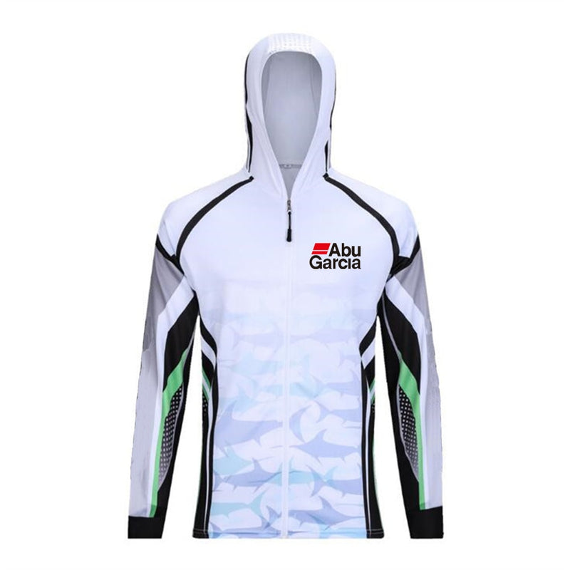 Fishing Hood Roupas De Proteção Solar, Camisa De Pesca, Camisa De Secagem Rápida Respirável, Sportswear Com Capuz