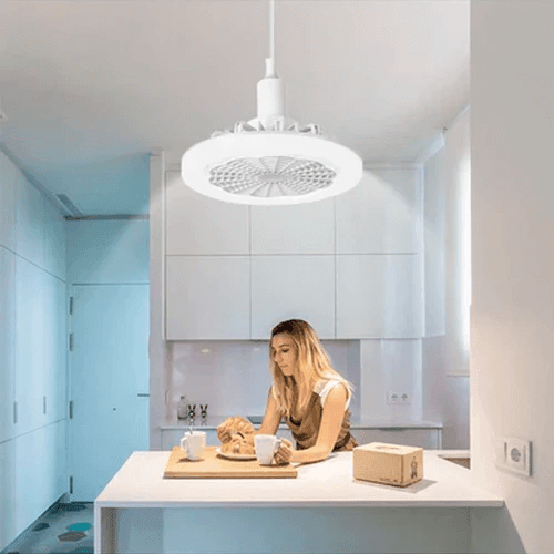 (COMPRE 1 LEVE 2) Luminária LED com Ventilador | فانماستر®