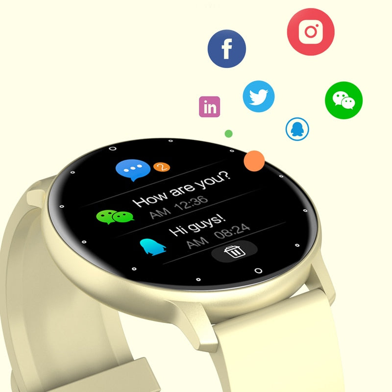 ساعة ذكية 2023 للمنزل والسيد IP67 لاختبار رياضة البلوتوث للساعة الذكية التي تعمل بنظام Android وiOS 