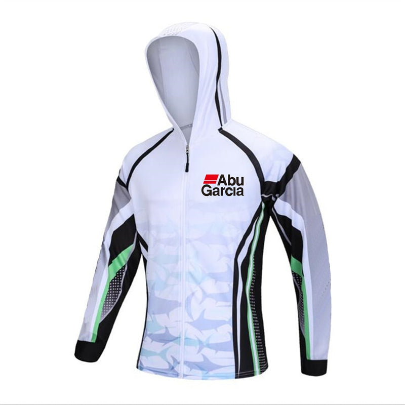 Fishing Hood Roupas De Proteção Solar, Camisa De Pesca, Camisa De Secagem Rápida Respirável, Sportswear Com Capuz